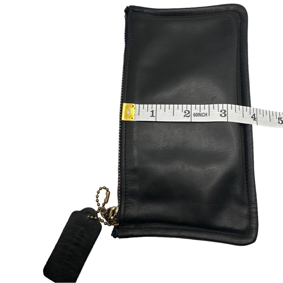 Vintage COACH Navy Slim Pouch "Skinny Case" Style 7170