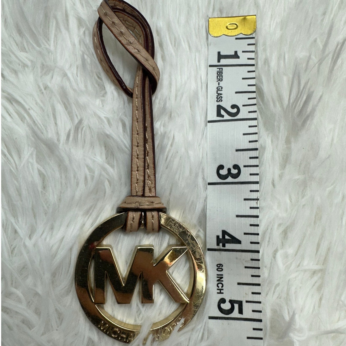 Michael Kors Tan Gold Bag Charm