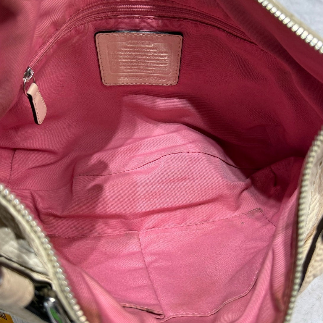 COACH Soho Pleated Leather Hobo Shoulder bag