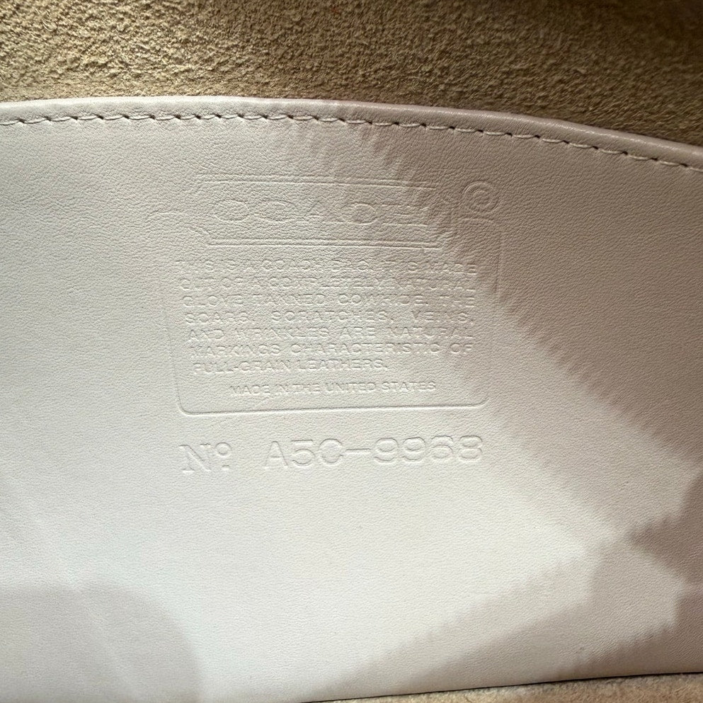 Vintage Coach 1995 Mitchell Zip Crossbody Shoulder Bag