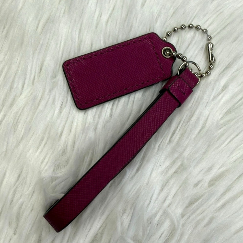 2" COACH Set Fob Bag Charm Hang tag Hangtag