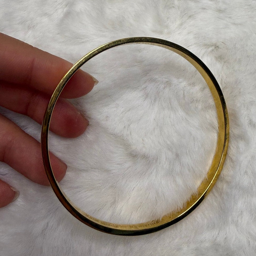 kate spade New York Gold Spade Bangle Bracelet