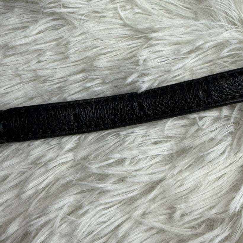 Black Silver Crossbody Replacement Strap