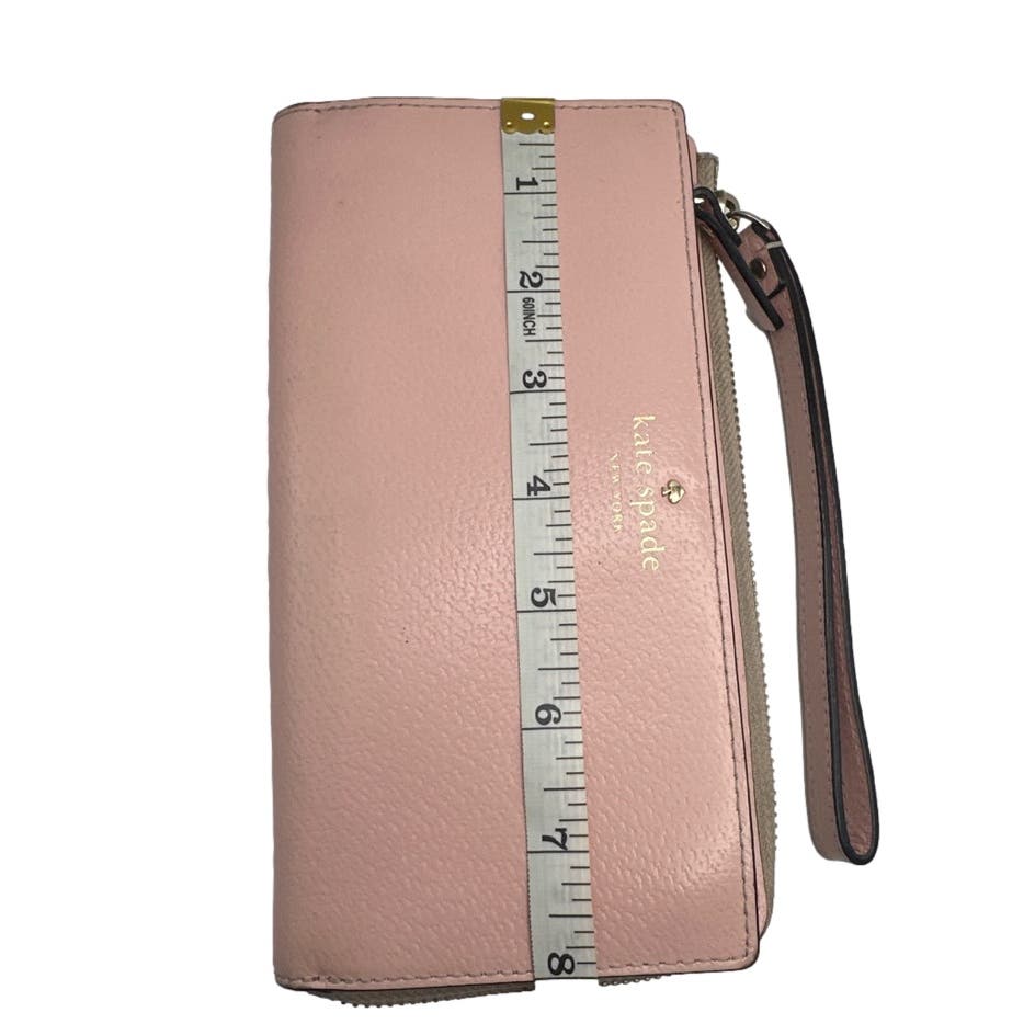 Kate Spade New York Pink Double Zipper Wallet / Wristlet