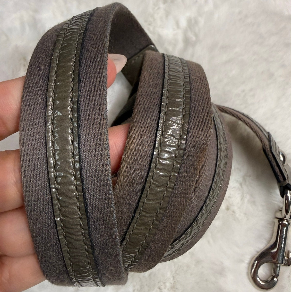 Coach Poppy Gray Replacement Strap