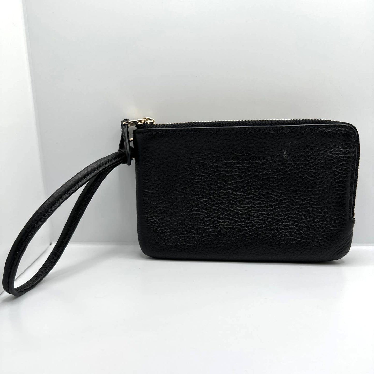 COACH Black Wristlet