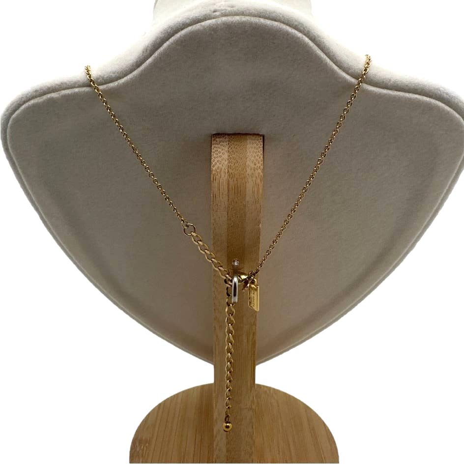 Kate Spade Gold Toned Charm Necklace