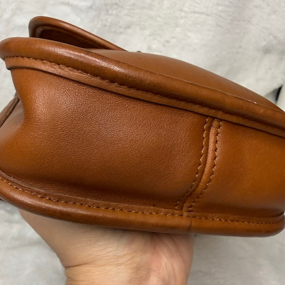 Vintage Coach Project Bag Small SidePack 9978 British Tan Crossbody