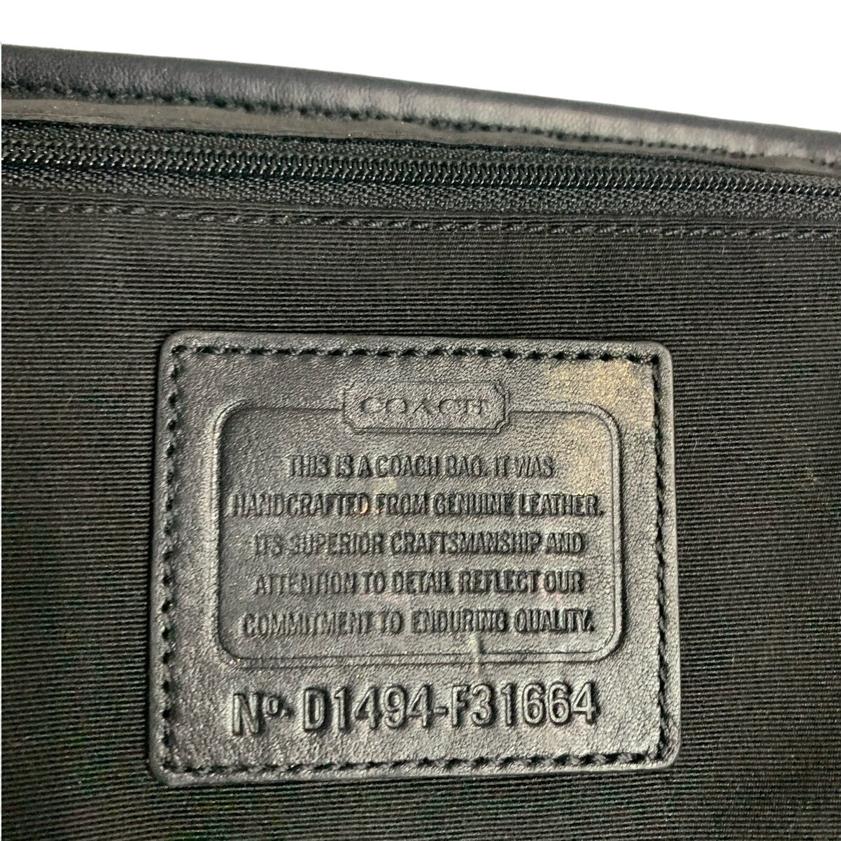 COACH HADLEY LUXE GRAIN LEATHER FIELD CROSSBODY BAG