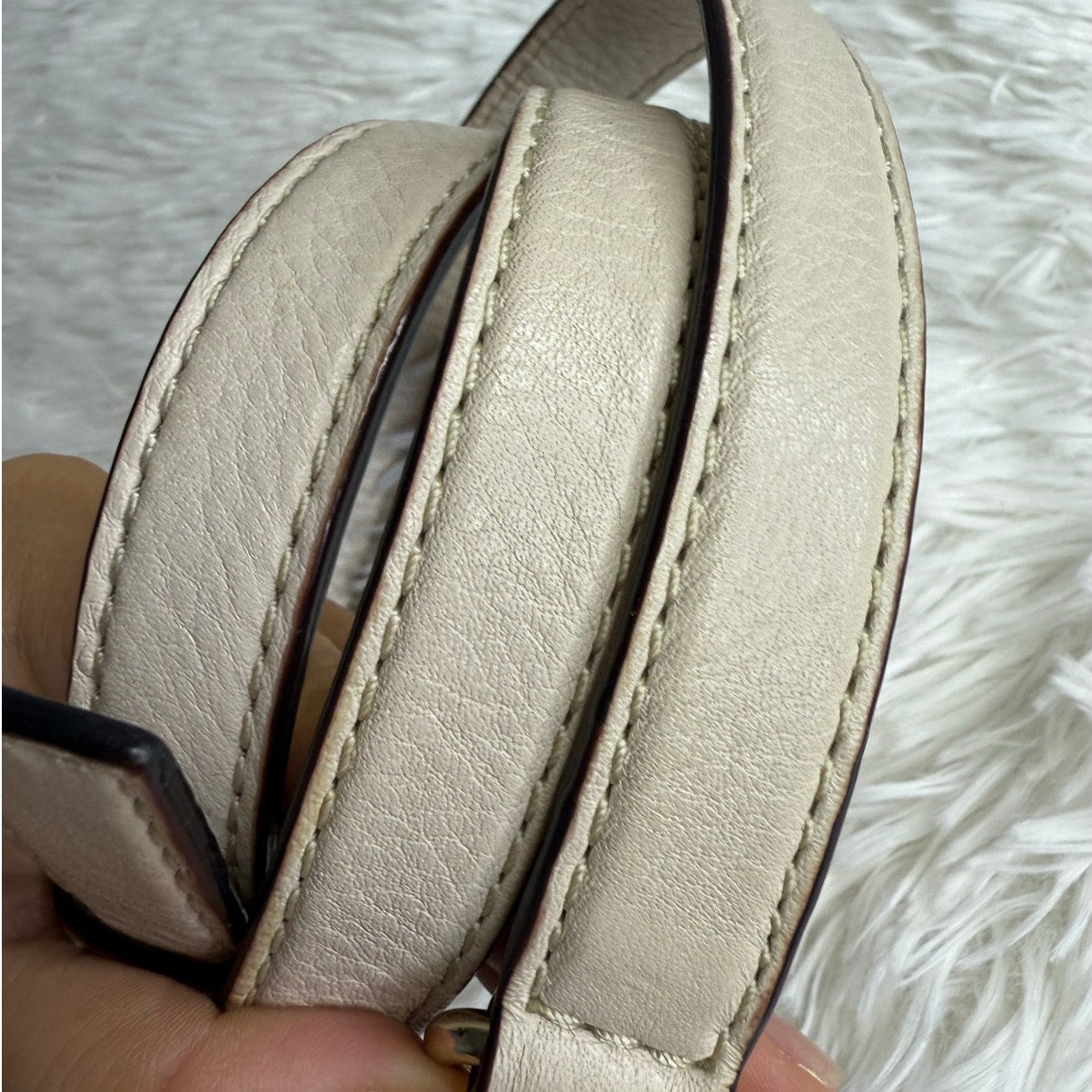 Cream Gold Replacement Crossbody Strap