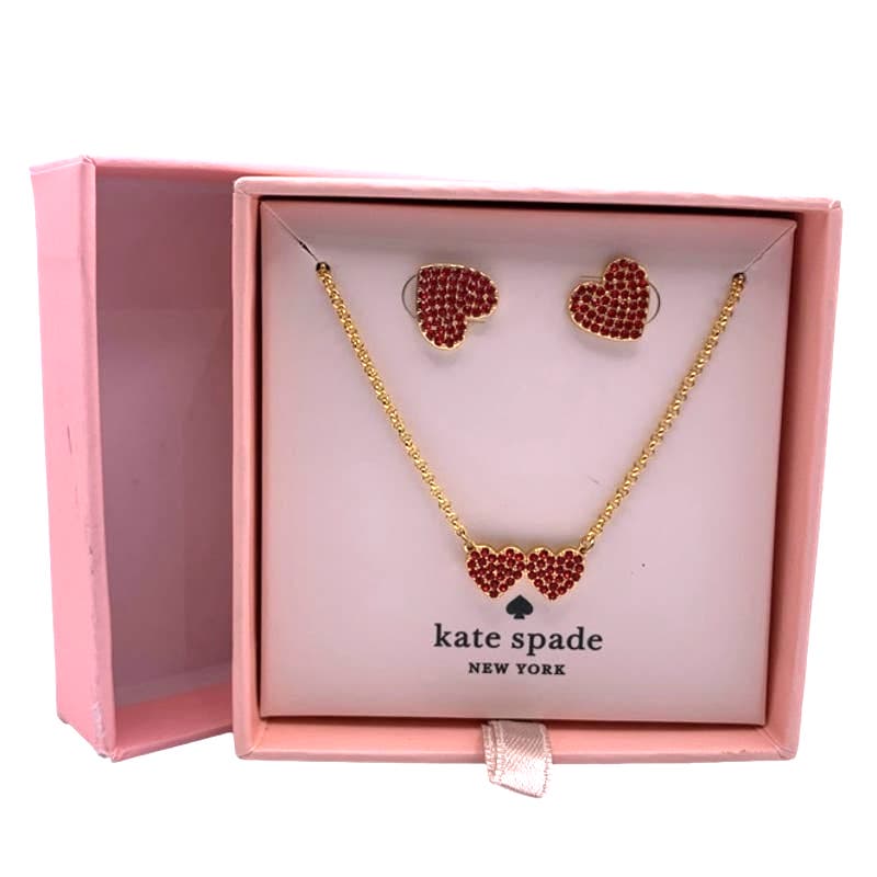 NWT KATE SPADE New York Yours Truly  Necklace and Earrings Set