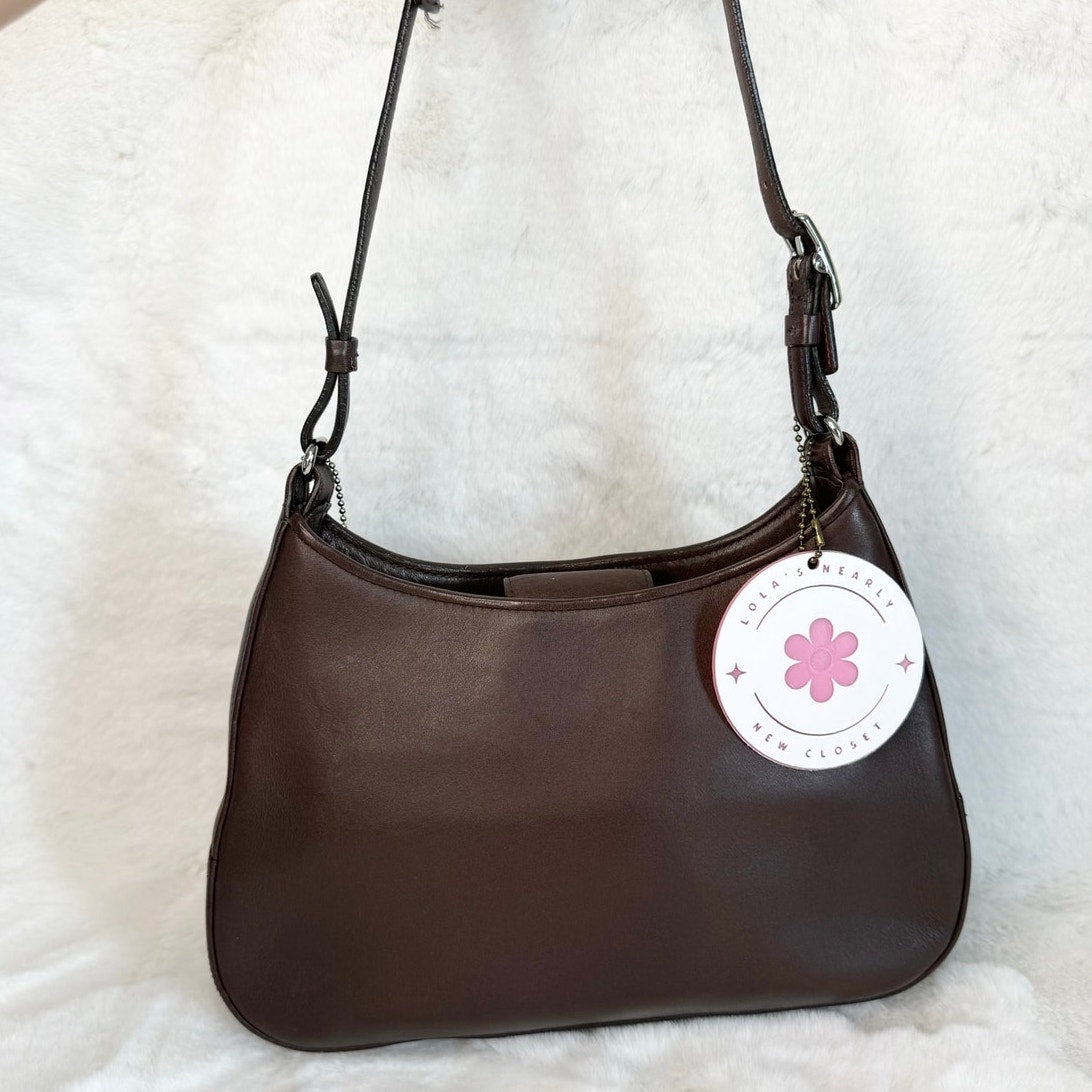 Vintage Coach y2k 2002 Legacy Hobo Mahogany Bag