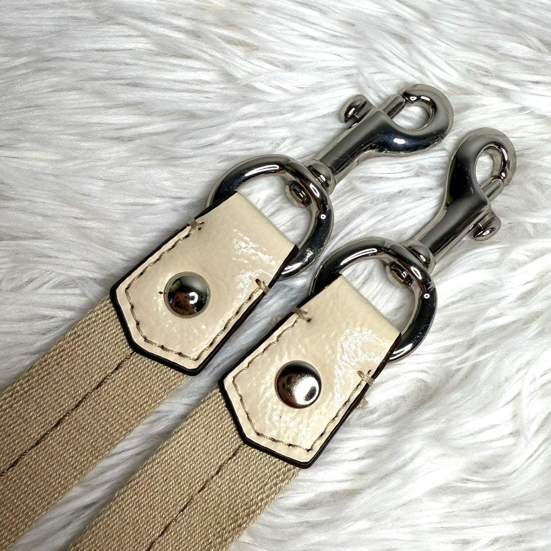 COACH Cream Poppy Replacement Strap Shoulder Strap