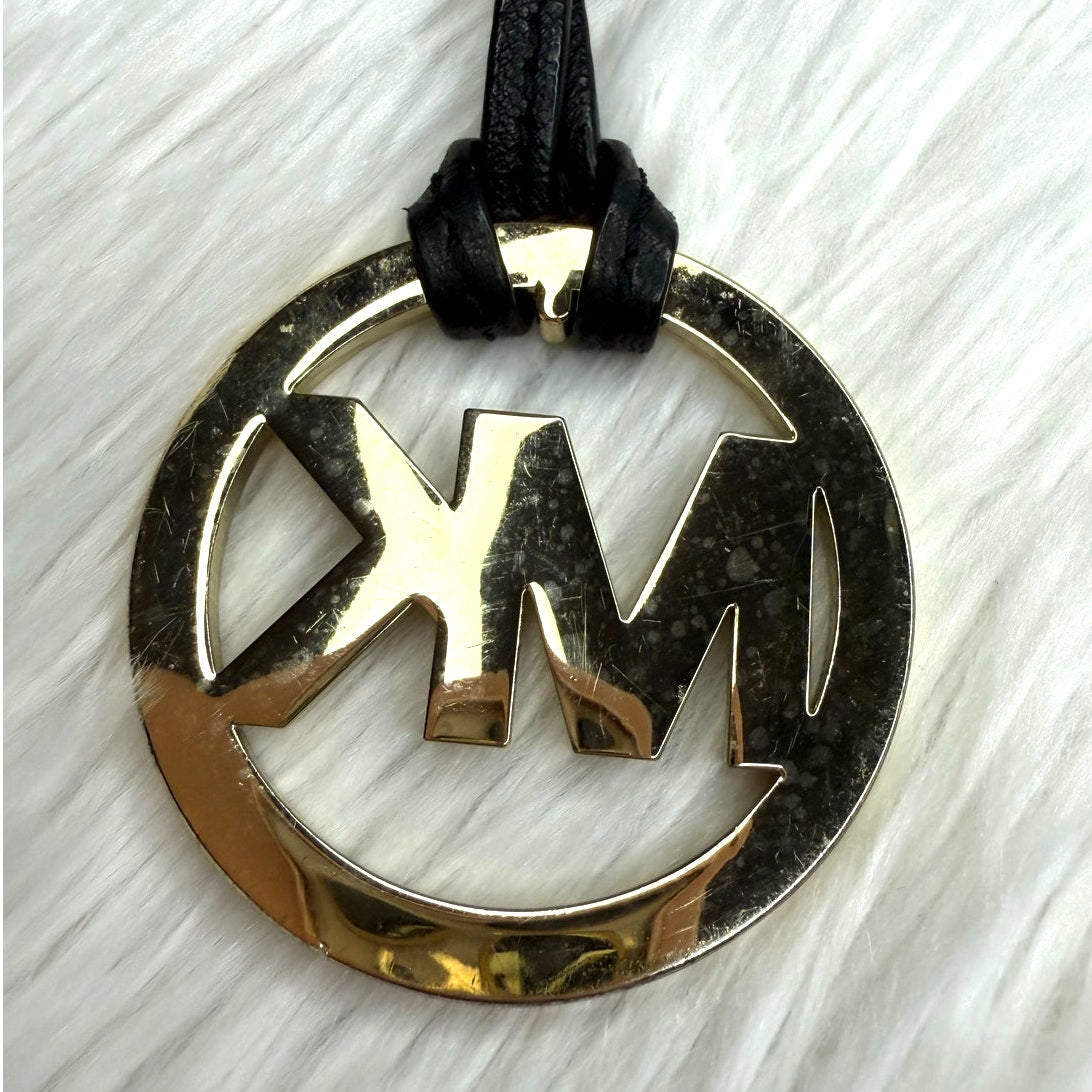 Michael Kors Gold Black Bag Charm