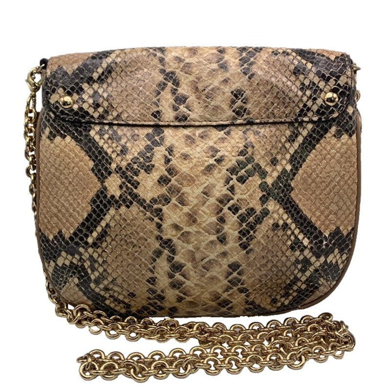 COACH Kristin Python Embossed Leather Crossbody