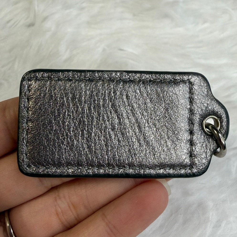 2" COACH Fob Bag Charm Hang tag Hangtag
