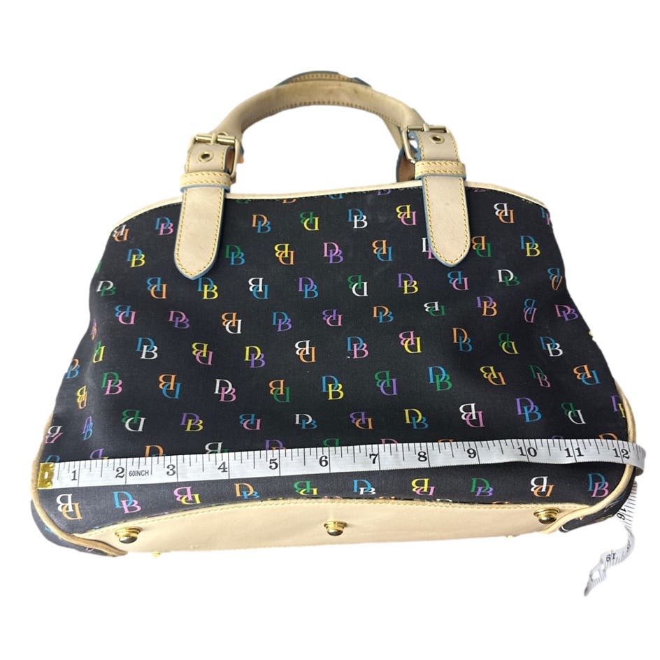 DOONEY & BOURKE Rainbow Fabric Top handle