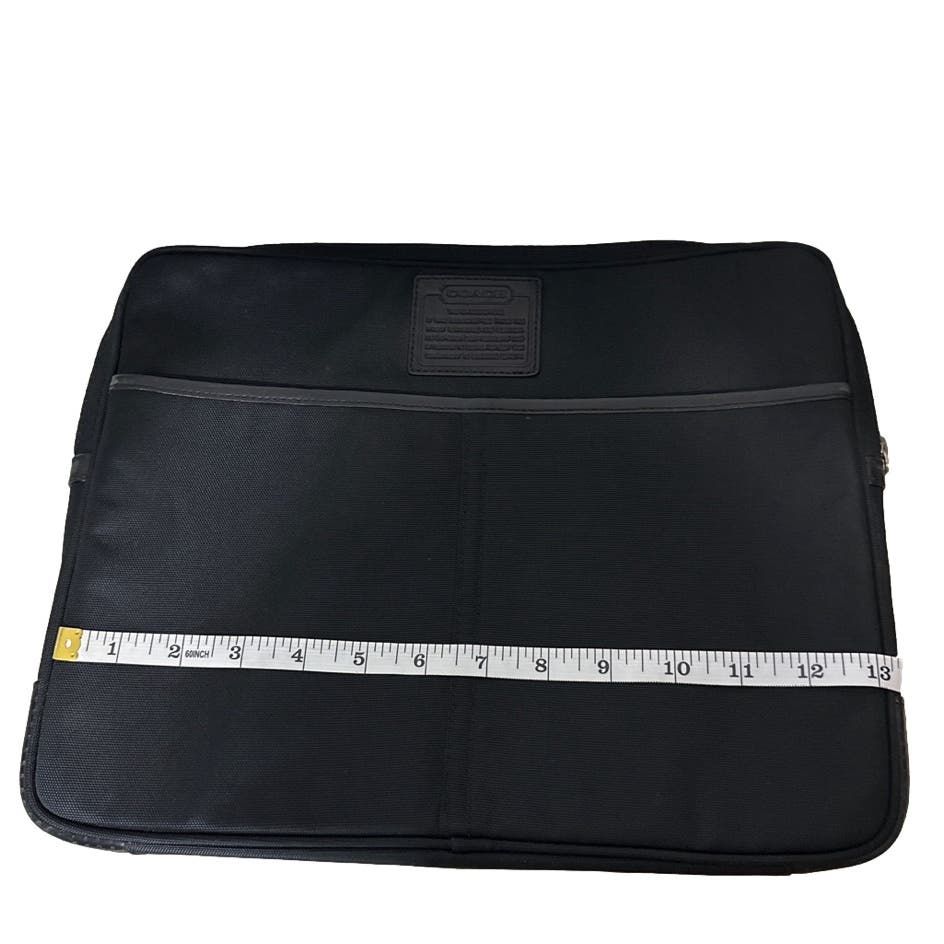 COACH Black Laptop / Tablet Case