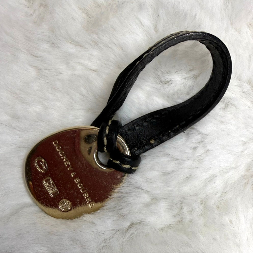 1" DOONEY & BOURKE Blue Duck Brown Bag Charm