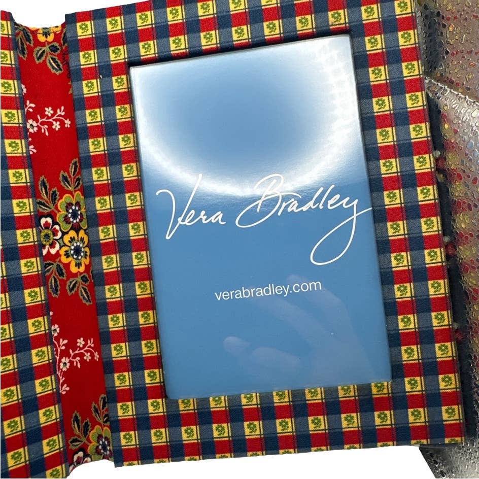 NWOT VERA BRADLEY Quilted Cotton Picture Frame