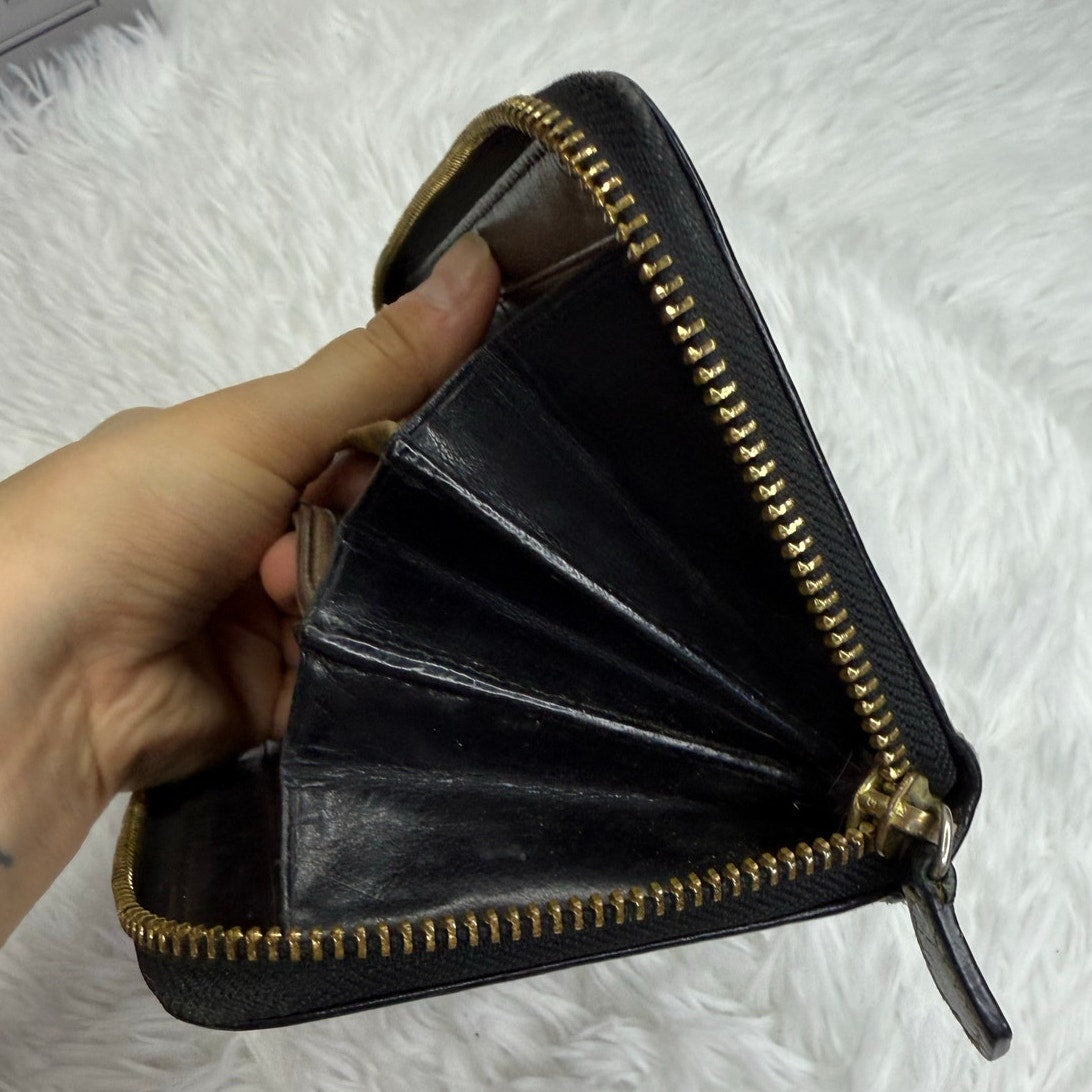 DOONEY & BOURKE Black Zip Around Wallet