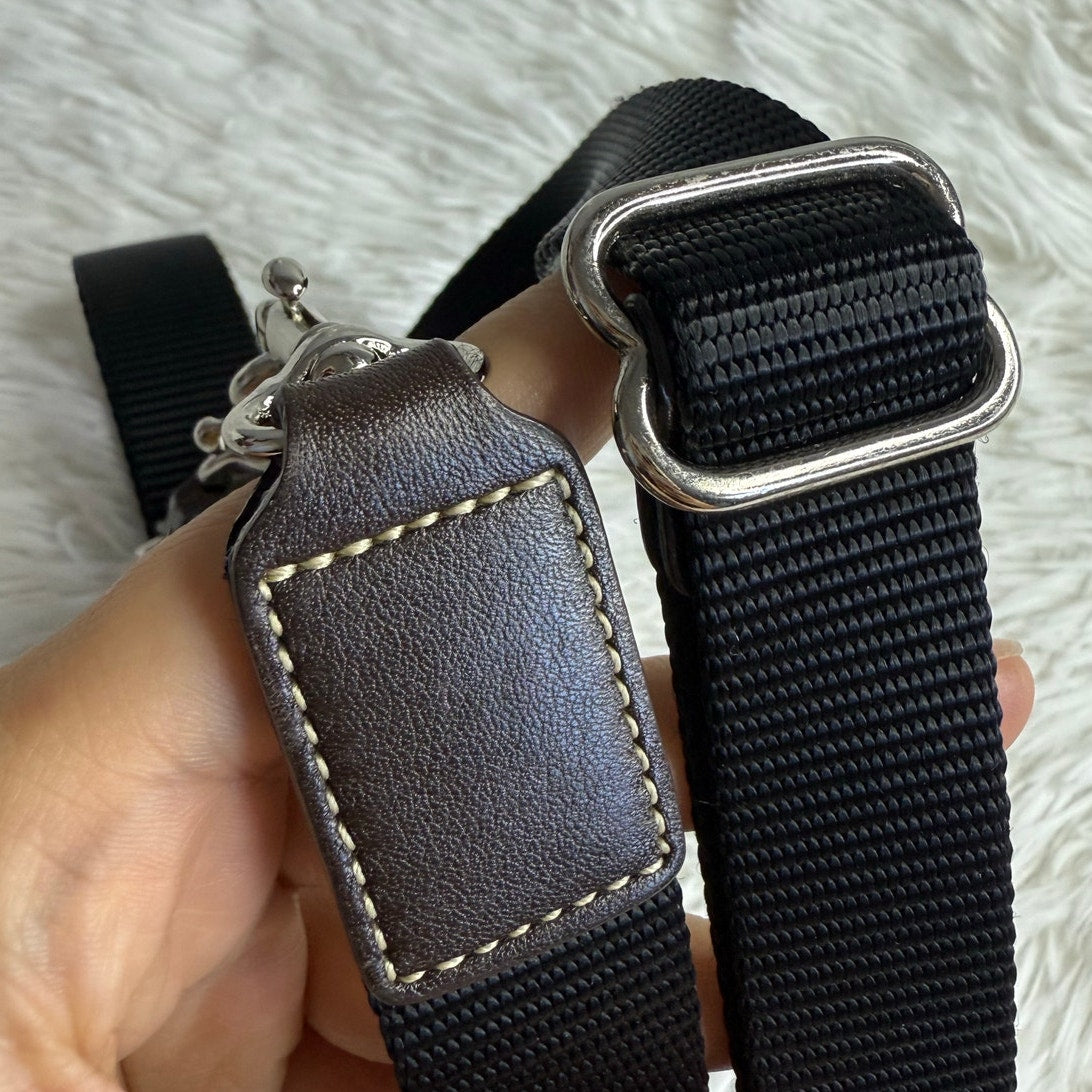 Black Brown Crossbody Replacement Strap