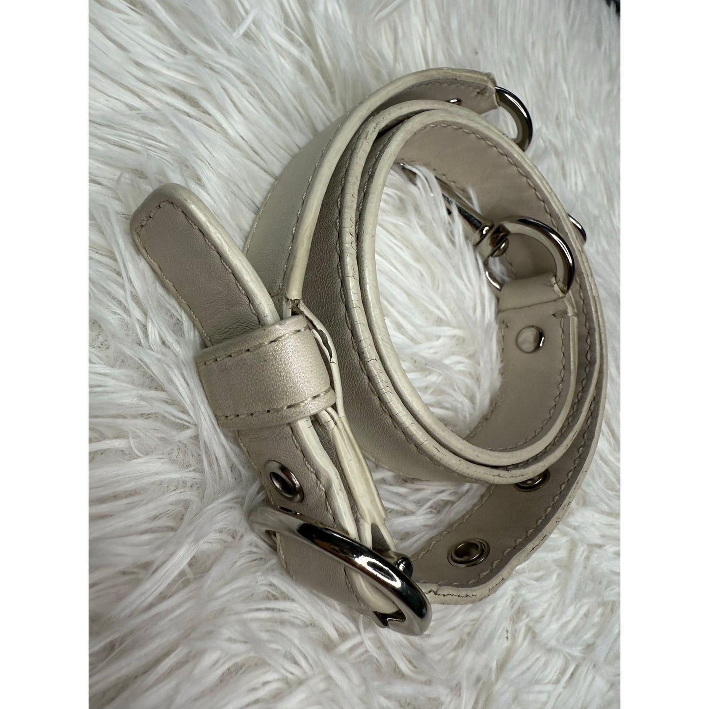 White Silver Replacement Strap