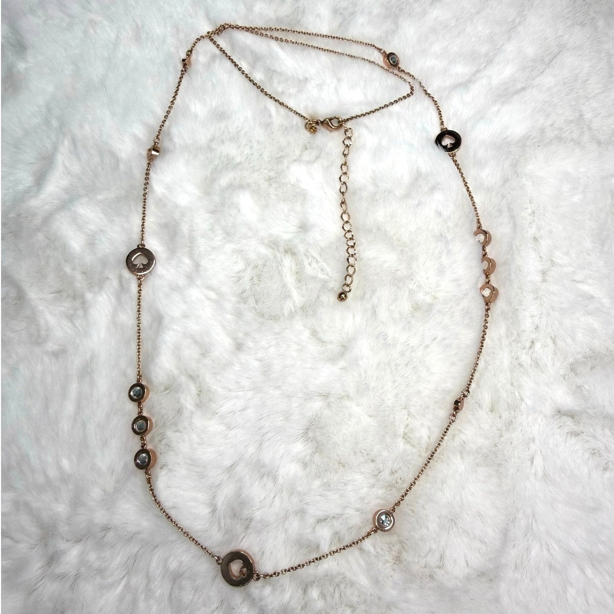 Kate Spade Spot the Spade Station Necklace