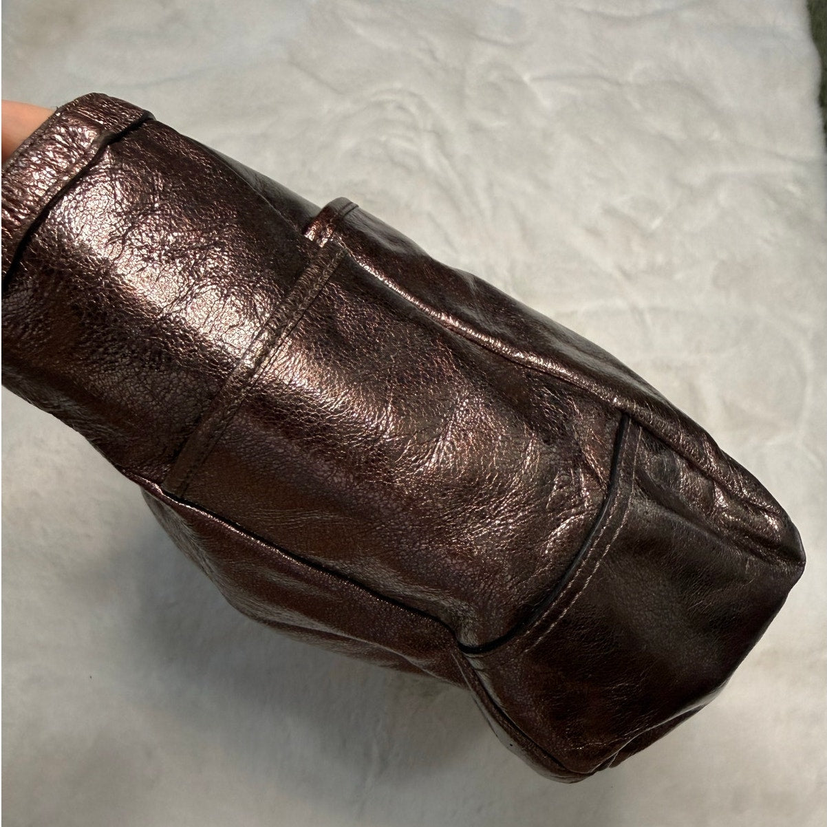 SALE COACH Copper F17722 East West Tote