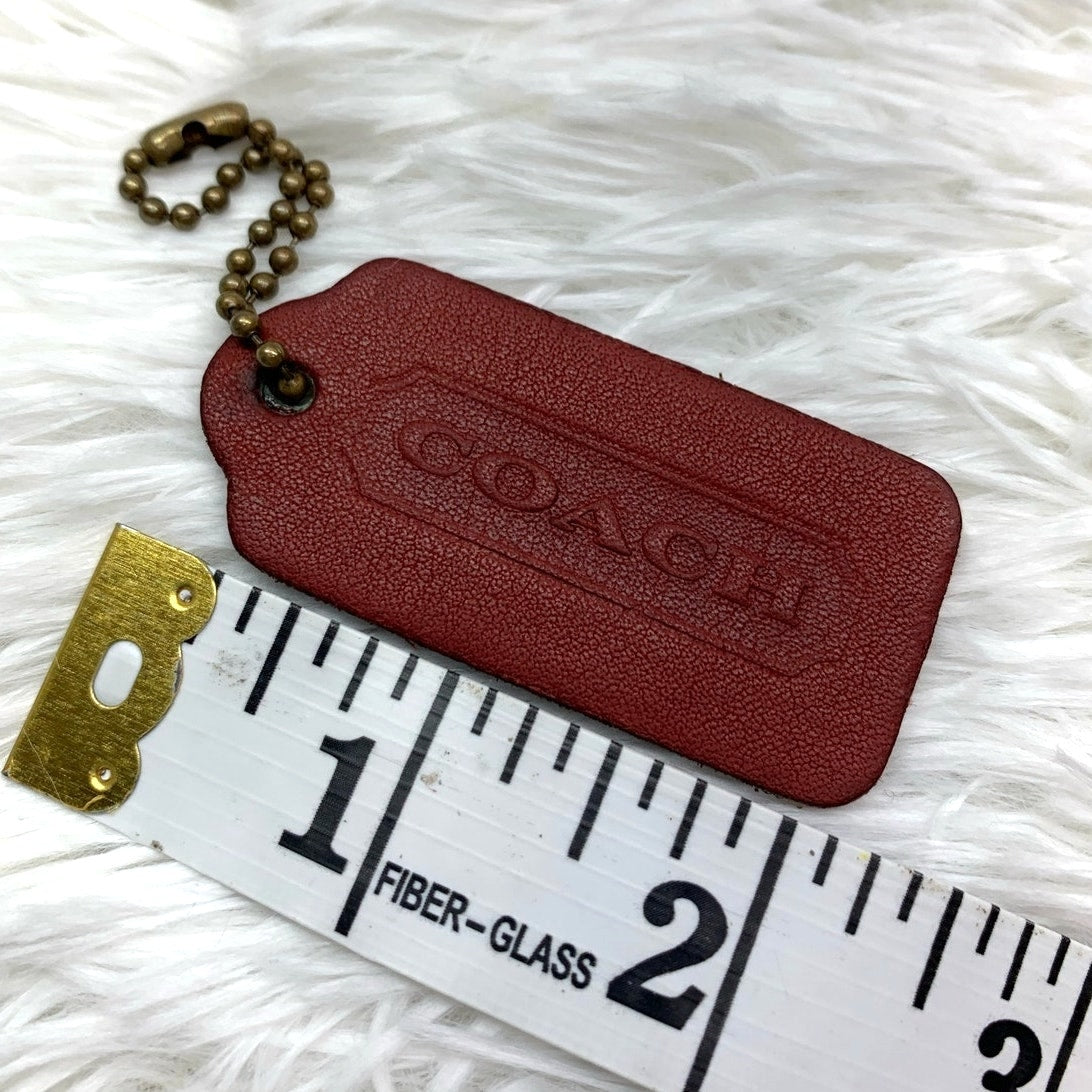 Vintage COACH Red Replacement Hang Tag Bag