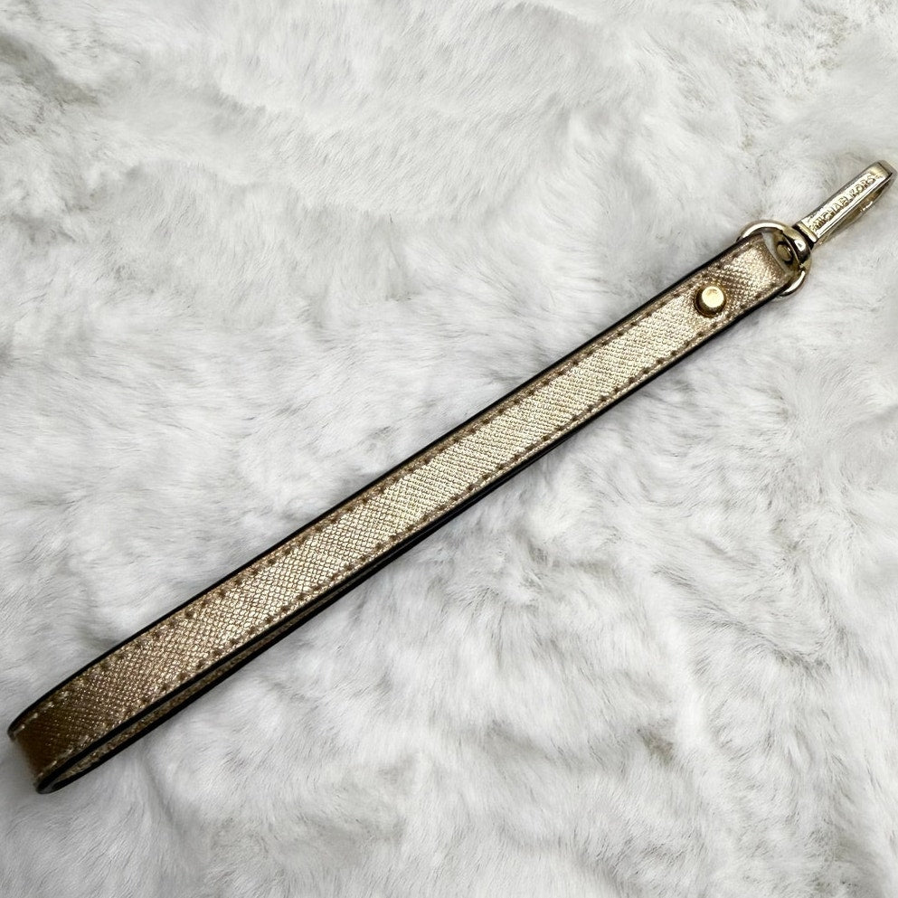 MICHAEL KORS Gold Wristlet Replacement Strap