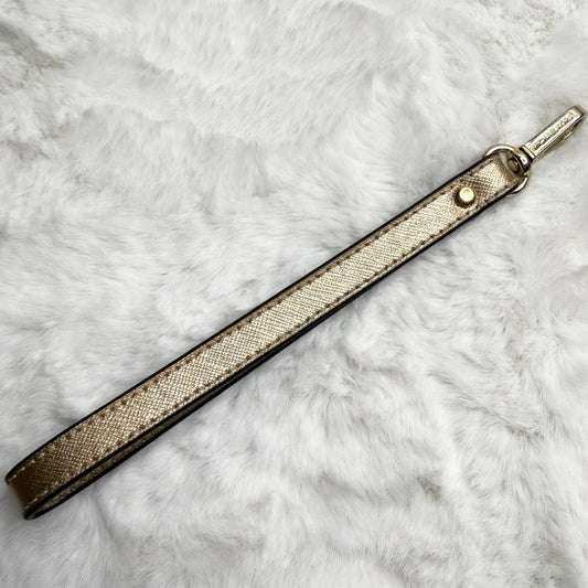 MICHAEL KORS Gold Wristlet Replacement Strap