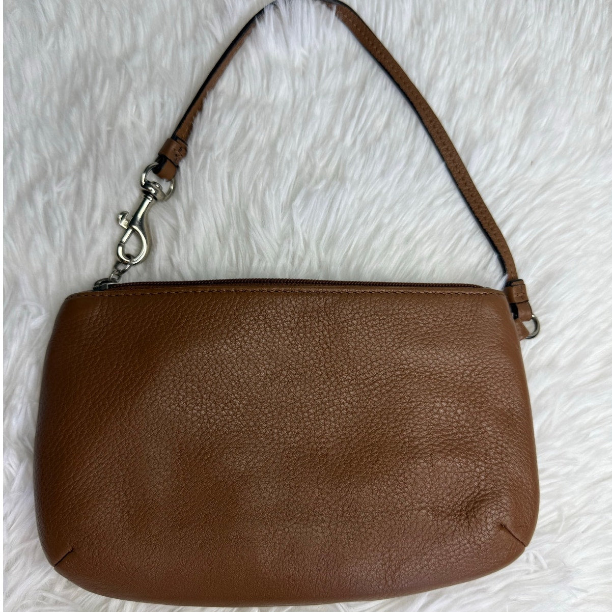 COACH Brown Wristlet
