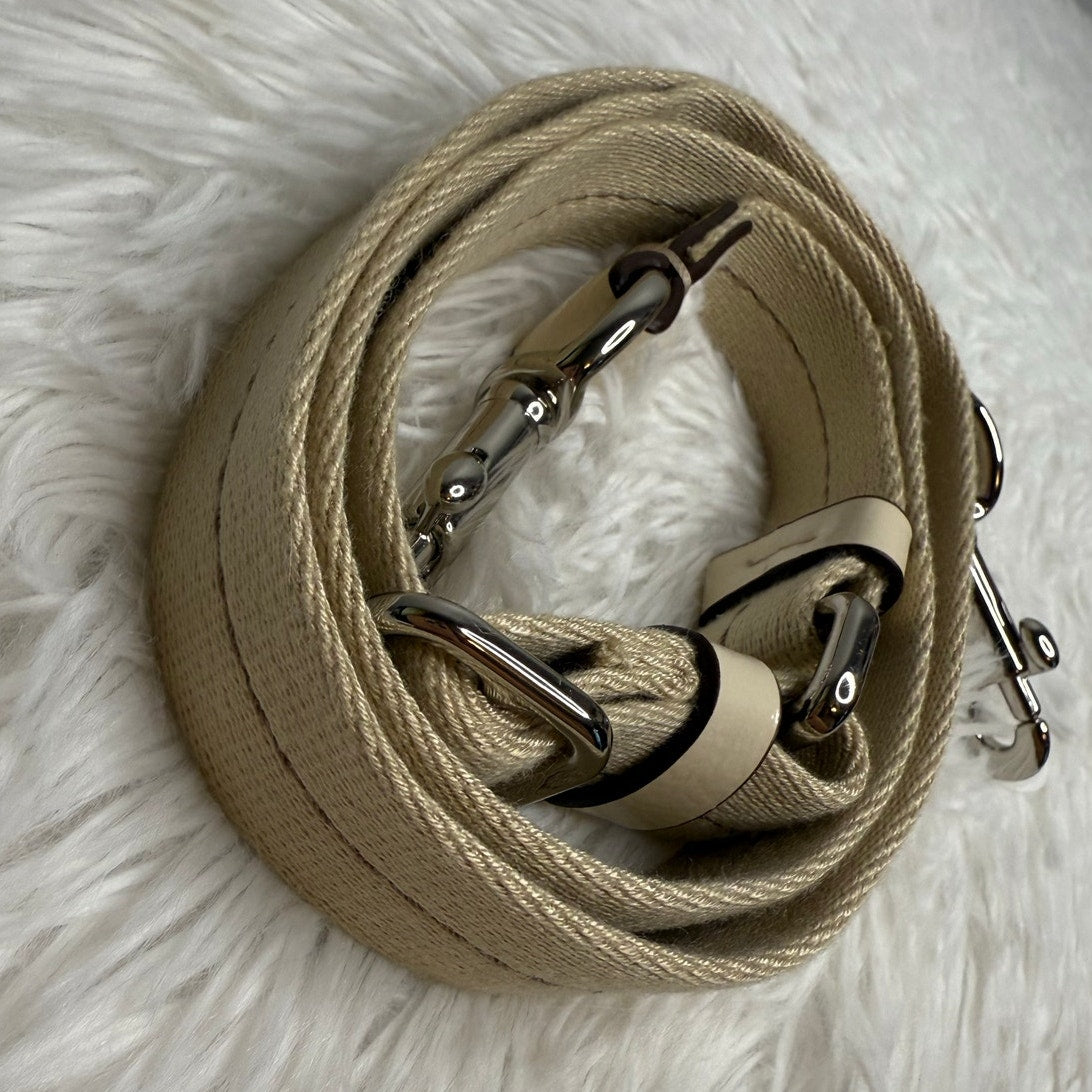 COACH Cream Poppy Replacement Strap Shoulder Strap