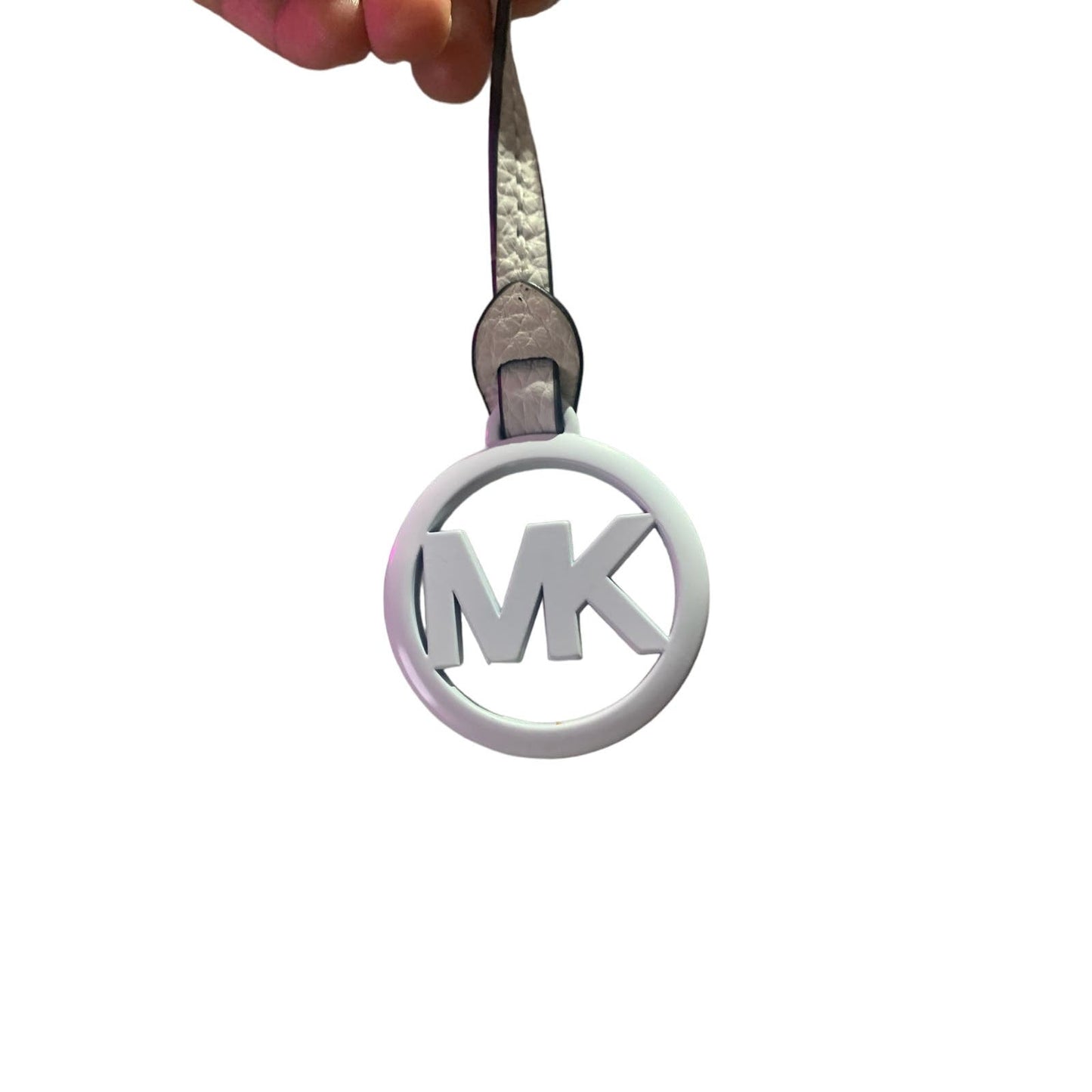 MICHAEL KORS White Bag Charm