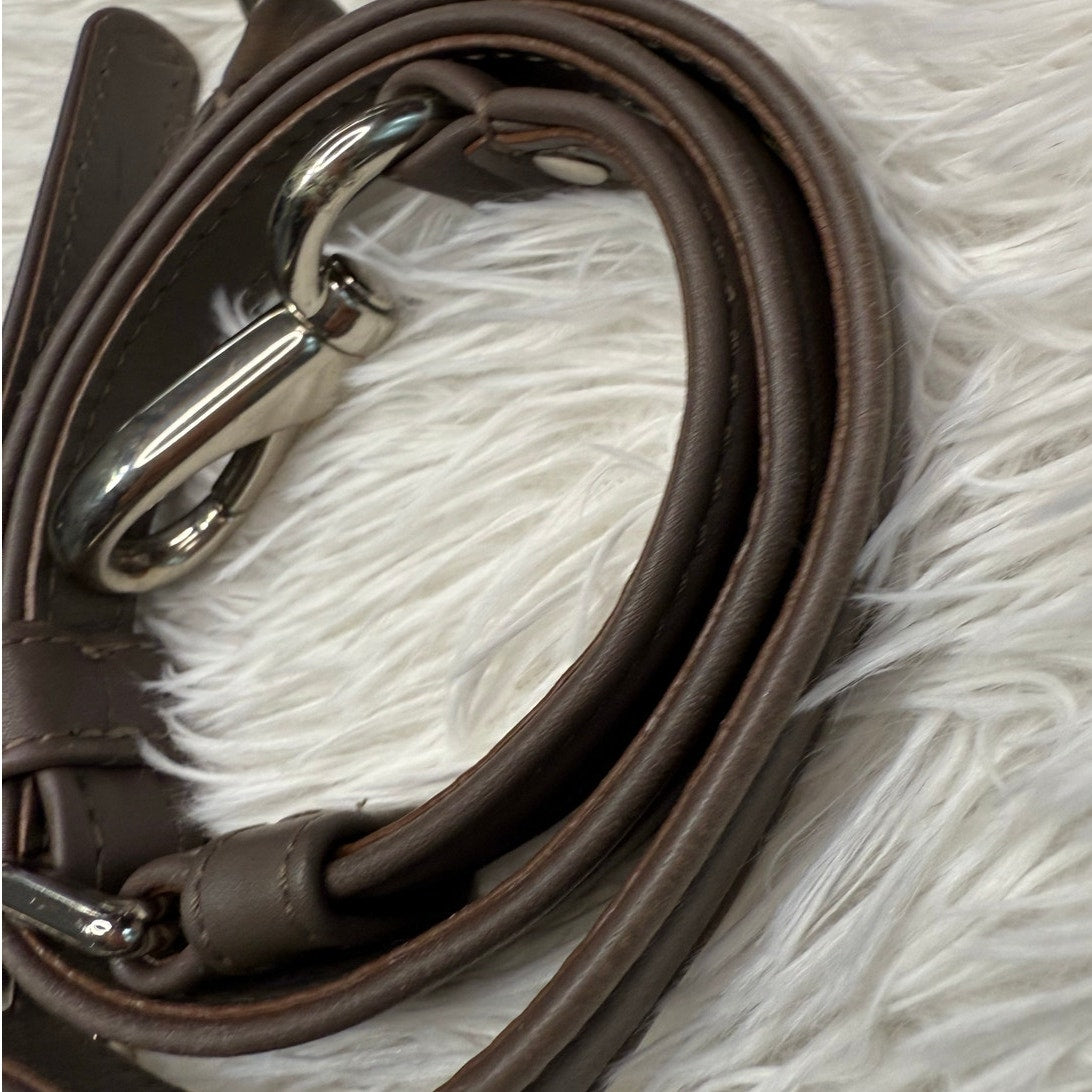 Brown Silver Crossbody Replacement Strap