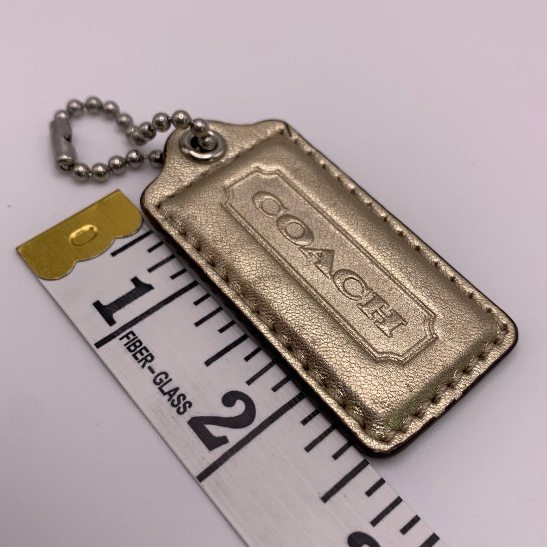 COACH Gold Replacement Hang Tag Bag