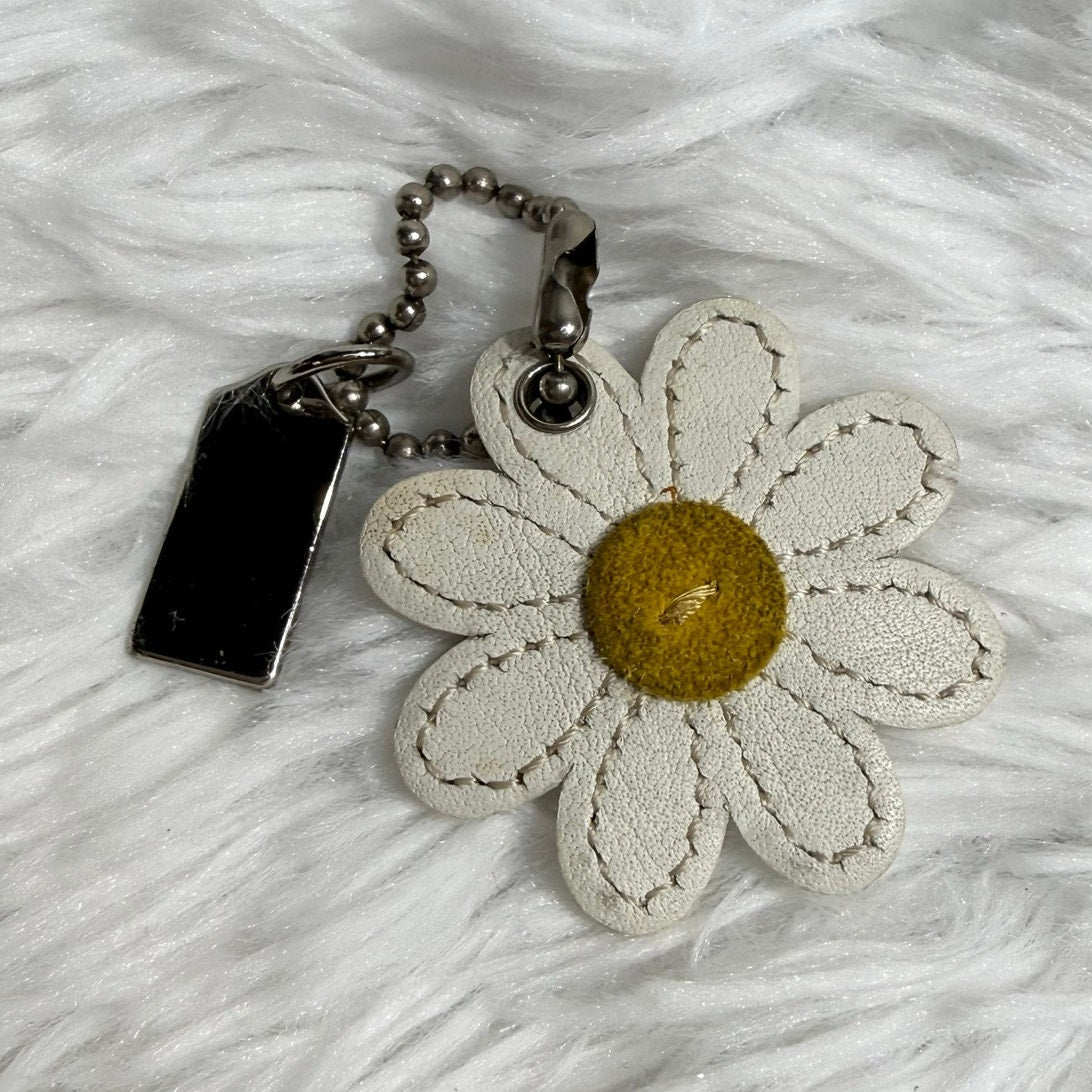 1.5" Coach y2k Daisy Flower Bag Charm