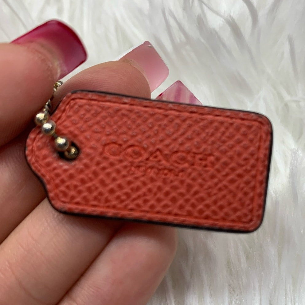 COACH Hangtag Tag Hang Tag Fob and Replacement Strap