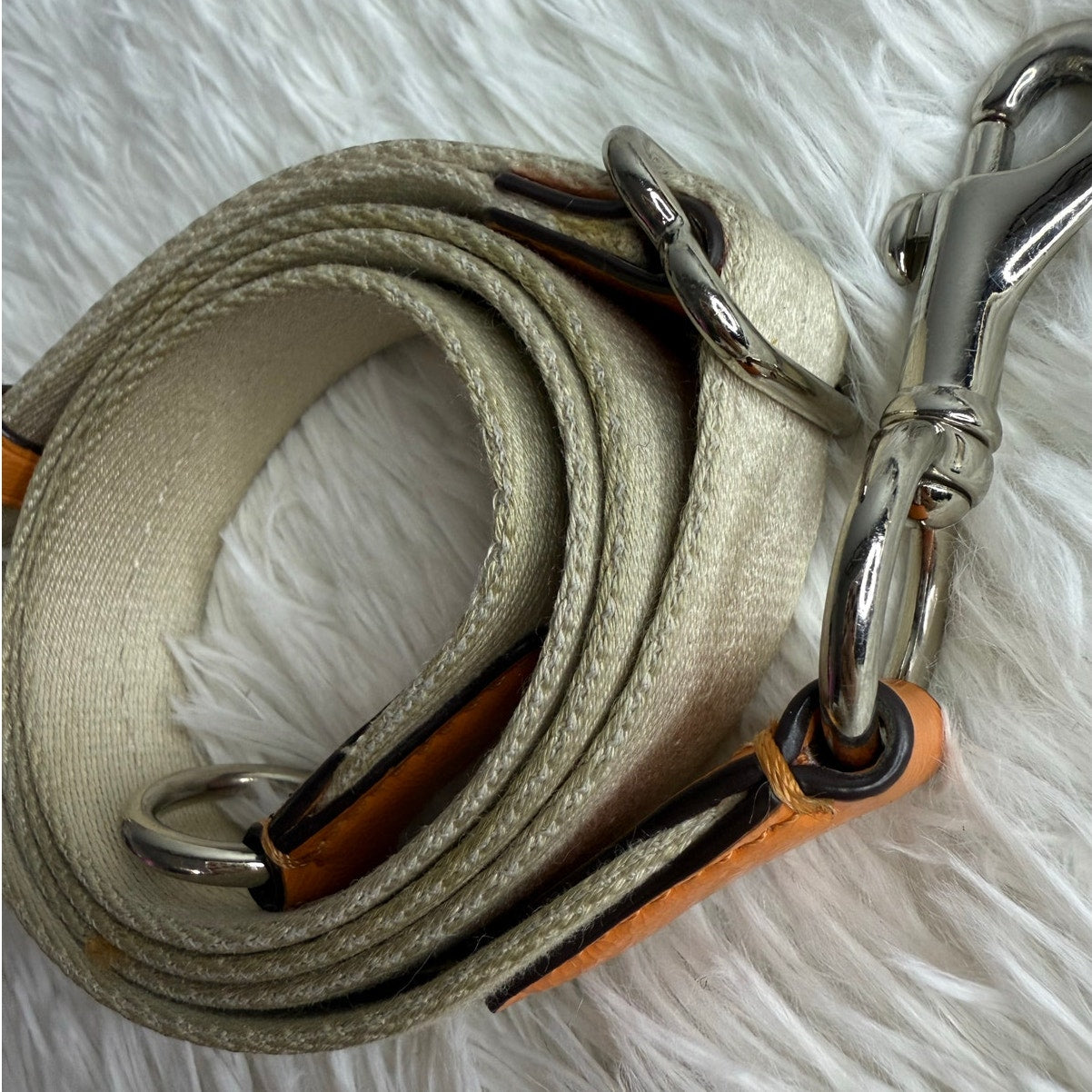 Cream Orange Replacement Strap