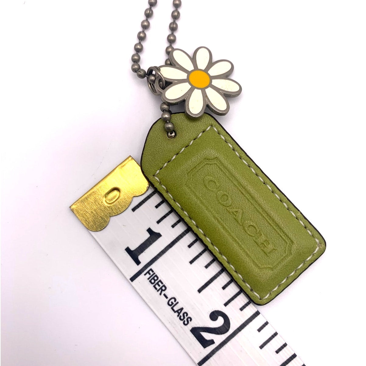 COACH Flower Replacement Hang Tag Bag Charm