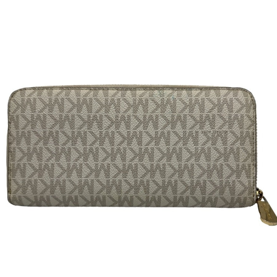 MICHAEL KORS Signature Jet Set Zip Around Wallet