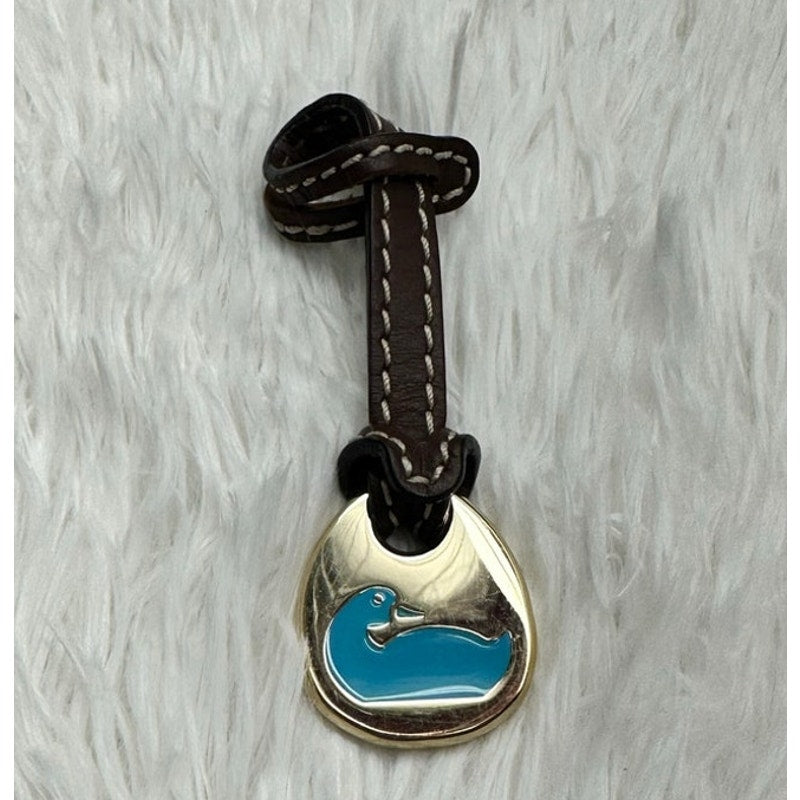 DOONEY & BOURKE Blue Duck Brown Bag Charm