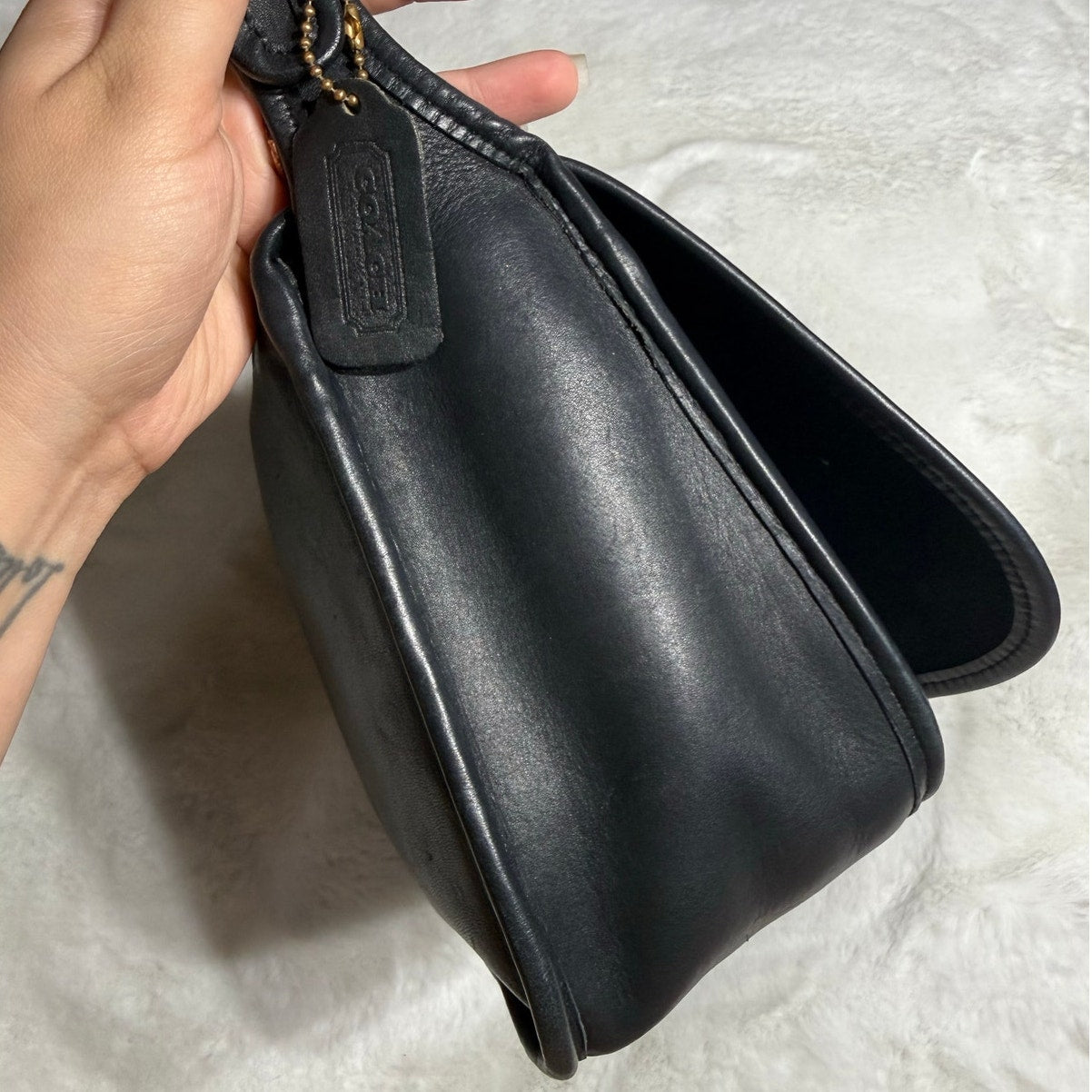 Vintage Coach 90's Vintage RARE Classic Pouch 9170 Bag Shoulder Crossbody Bag
