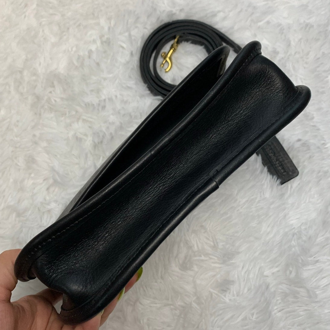 Vintage Coach Ritchie Black Crossbody Bag