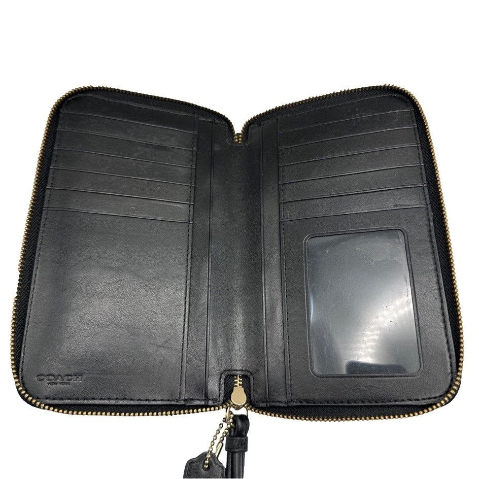 COACH Black Wallet / Wristlet