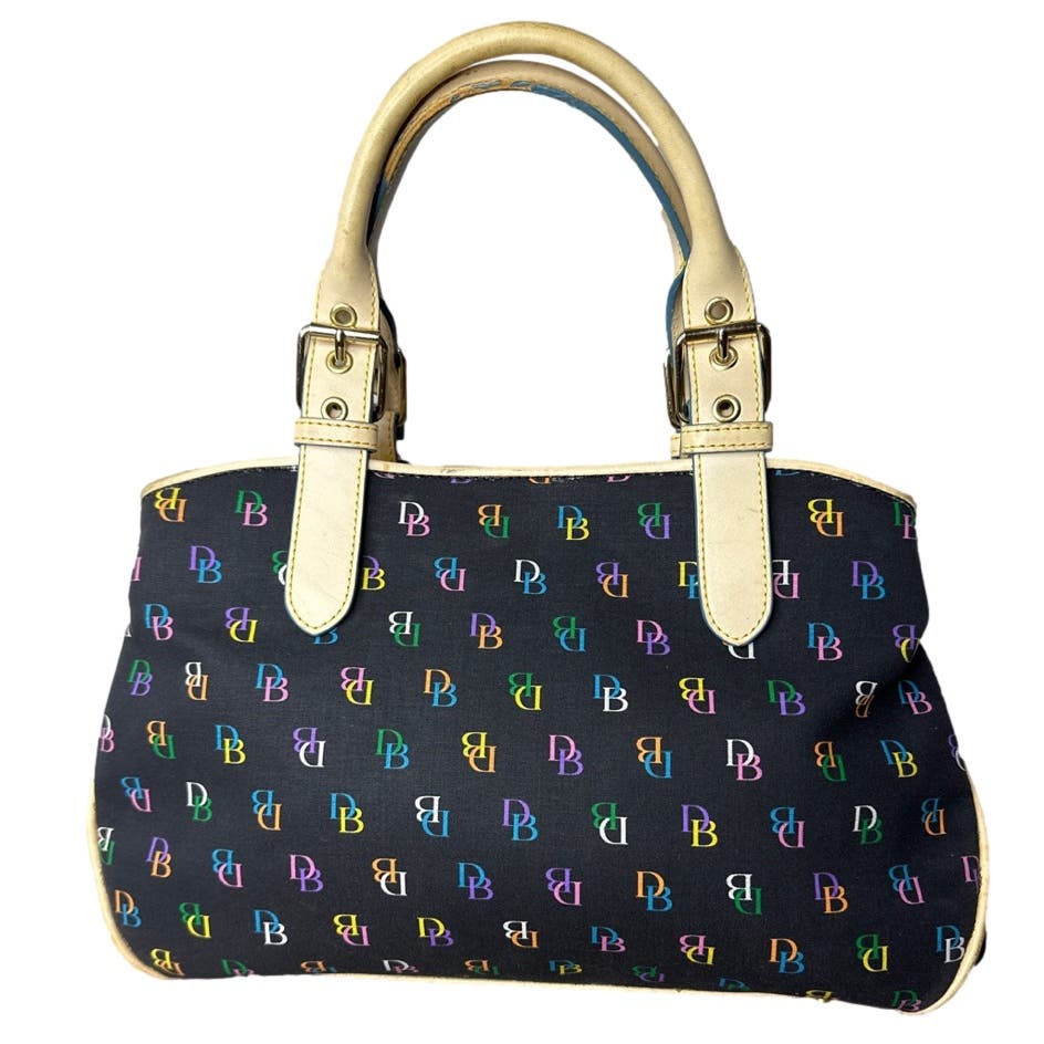 DOONEY & BOURKE Rainbow Fabric Top handle