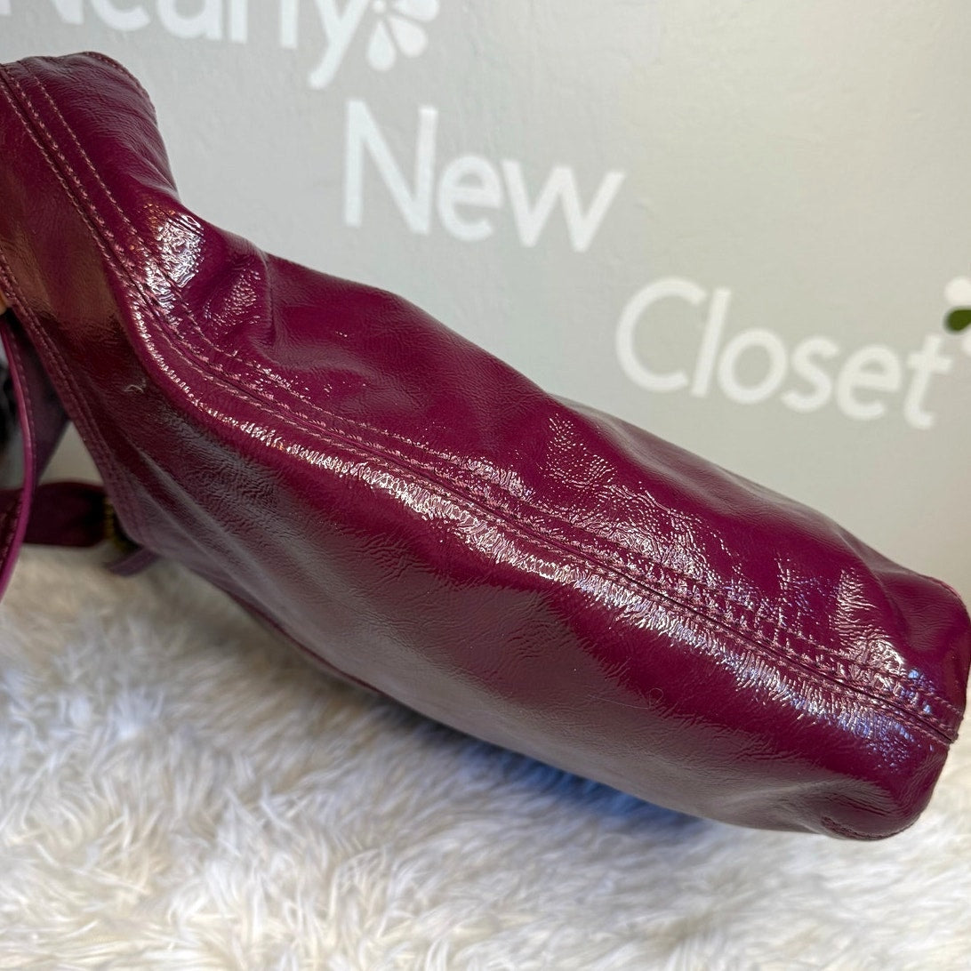 y2k COACH Patent Leather Hobo Shoulder bag Crossbody