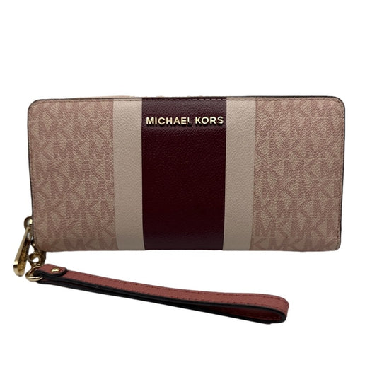 MICHAEL KORS JET SET TRAVEL CONTINENTAL WALLET IN BALLET MULTI