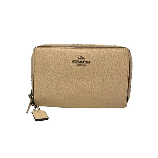 COACH Double Zip Around Wallet